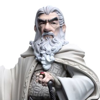 Gandalf the White with Staff Figure Lord of the Rings Mini Epics 