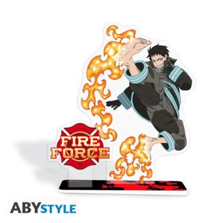 Figura Shinra Kusakabe Fire Force Acrilica