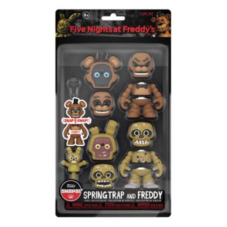 Spring Trap & Freddy Figure Five Nights at Freddy's Funko Snaps