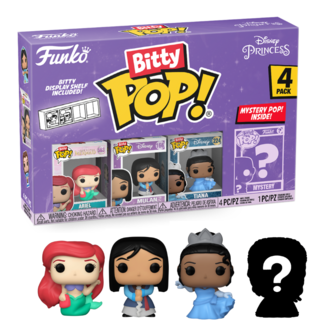 Ariel Princess Funko Bitty Pop Disney 4 Pack