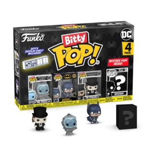 Funko Bitty Pop Freeze Batman 85 Aniversario DC Cómics 4 Pack