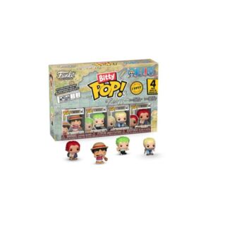 Monkey D. Luffy One Piece Funko Bitty POP!  4 Pack Chase