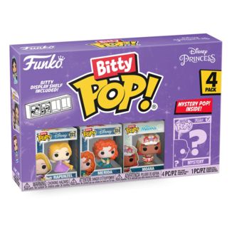 Funko Bitty Pop Rapunzel Princess Disney 4 Pack