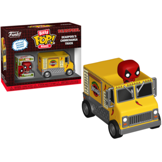 Funko Bitty Pop Rides Deapool & Chimichanga Truck Marvel Comics