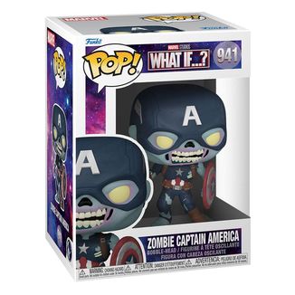 Funko Capitan America Zombie What if Marvel Comics POP 941