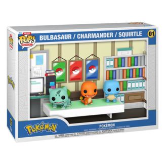 Kanto Starters Pokémon Deluxe Funko POP! Moment 01