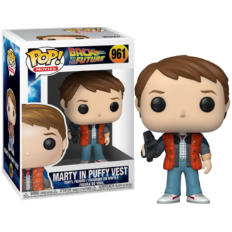 Marty in Puffy Vest Back To The Future Funko POP! Movies 961