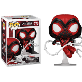 Miles Morales Crimson Cowl Suit Spiderman Marvel Gamerverse Funko POP! 770