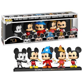 Mickey Mouse Preserving The Magic Archives Disney Funko POP Pack 5