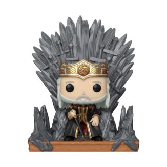 Viserys on the Iron Throne House of the Dragon Funko POP! Deluxe 12