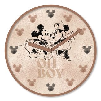 Reloj De Pared Mickey y Minnie Mouse Disney 