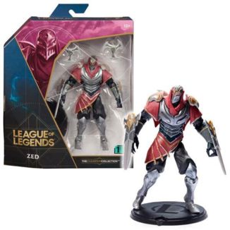 Figura Articulada Deluxe Zed League Of Legends The Champion Collection