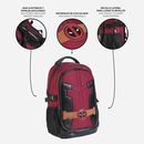 Mochila Viaje Casual Deadpool Marvel 