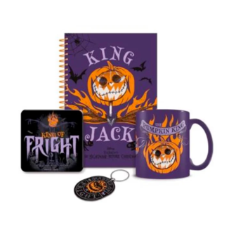 Nightmare Before Christmas Mug Coaster Keychain Notebook Gift set