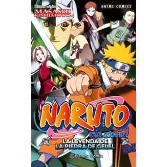 Naruto the Movie - La leyenda de la piedra Gelel Manga Oficial Planeta Comic (Spanish)