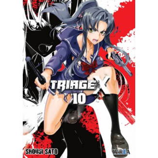 Triage X #10 Manga Oficial Ivrea