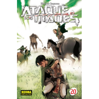 Ataque a los Titanes #20 Manga Oficial Norma Editorial