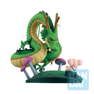 Figura Shenron y Woolong Dragon Ball History II Ichibansho