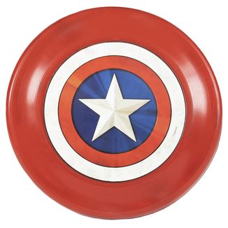 Frisbee Para Perros Escudo Capitan America Marvel Comics