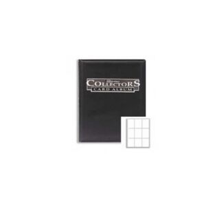 Álbum Binder Archivador 9 Bolsillos Negro Collector Ultra Pro