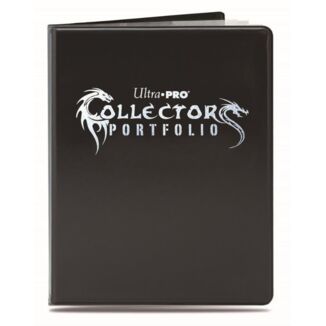 Álbum Binder Archivador Porfolio 9 Bolsillos Negro Collector Ultra Pro