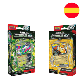 Baraja Combate EX Tapu Koko Ferroverdor Pokémon TCG (Castellano)