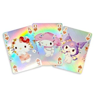 Holographic Poker Card Deck Sanrio Holographic Poker Card Deck Sanrio