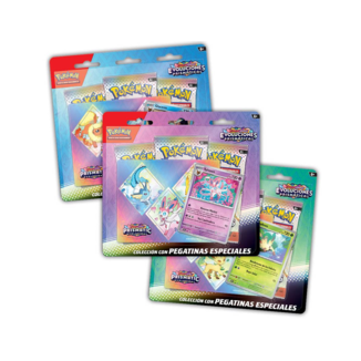 SV8.5 Blister Booster Tech Sticker Pokémon TCG Escarlata y Púrpura Prismatic Evolutions (Spanish)
