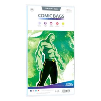 Bolsas Cómic Current Size con Cierre Reutilizable Ultimate Guard (Pack 100)