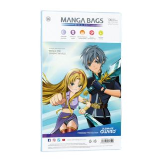Bolsas Manga con Cierre Reutilizable Ultimate Guard (Pack 100)