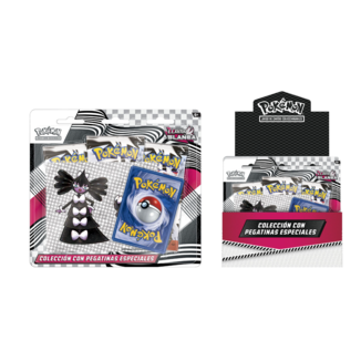 Colección con Pegatinas Especiales Pokémon TCG Escarlata y Púrpura: Llama Blanca