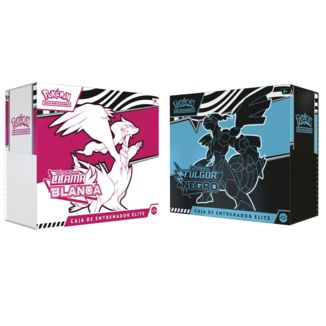 Elite Trainer Box Pokémon TCG Scarlet and Violet: Black Bolt y White Flare (Spanish)