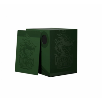 Caja de Mazo Forest Green/Black Verde/Negro Double Shell Dragon Shield