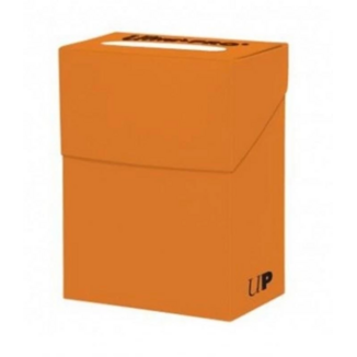 New Solid Orange Pumpkin Deck Box Ultra Pro