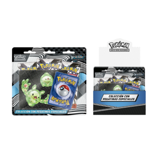 Colección con Pegatinas Especiales Pokémon TCG Escarlata y Púrpura: Fulgor Negro