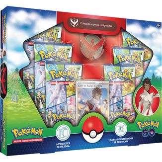 Coleccion Especial Pokemon TCG Equipo Valor Pokemon GO Box