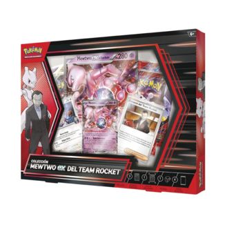 Team Rocket Pokémon TCG Mewtwo Ex Collection (Spanish)
