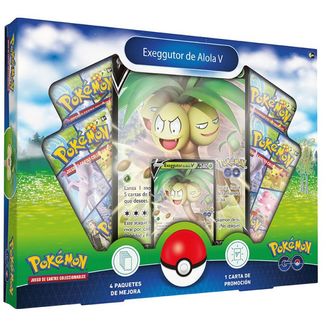 Pokemon TCG Alola Exeguttor V Collection Box Pokemon GO (Spanish)