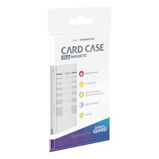 Estuche Magnético Transparente 35pt Cartas Estándar Ultimate Guard (1 unidad)