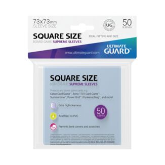 Fundas Cartas Juego de Mesa Supreme Square Size Ultimate Guard (Pack 50)