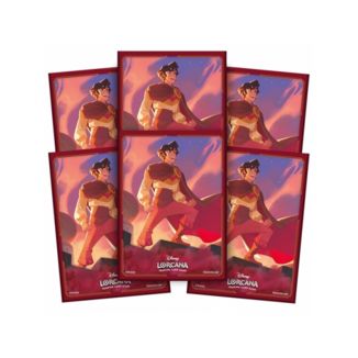 Fundas Estandar Aladdin Shimmering Skies TCG Disney Lorcana