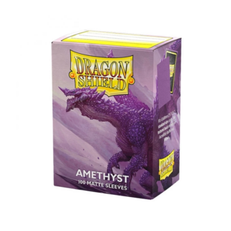 Amethyst Matte Standard Card Sleeves Dragon Shield (Pack 100)