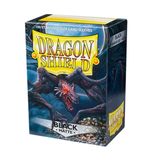 Fundas Estándar Black Matte Dragon Shield (Pack 100)