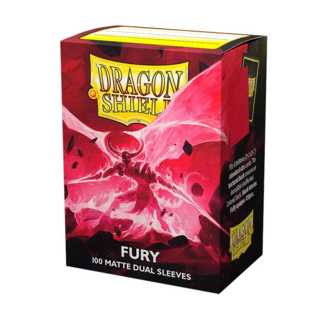 Fury Matte Dual Standard Card Sleeves Dragon Shield (Pack 100)
