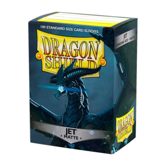 Jet Matte Standard Card Sleeves Dragon Shield (Pack 100)