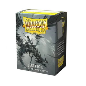 Justice Matte Dual Standard Card Sleeves Dragon Shield (Pack 100)