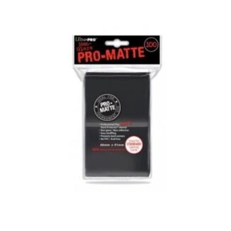 Fundas Estándar Negras Pro Matte Ultra Pro (Pack 100)