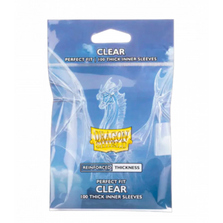 Fundas Estandar Perfect Fit Espesor Reforzado Transparente Dragon Shield (Pack 100) Fundas Estandar Perfect Fit Espesor Reforzado Transparente Dragon Shield (Pack 100)