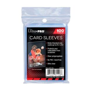 Standard Regular Card Sleeves Ultra Pro (Pack of 100)