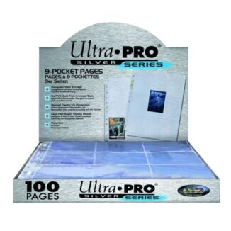 Hoja 9 Bolsillos Silver Ultra Pro (1ud)